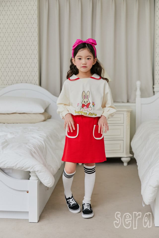 Sera - Korean Children Fashion - #kidzfashiontrend - Rabbit Skirt Set - 7