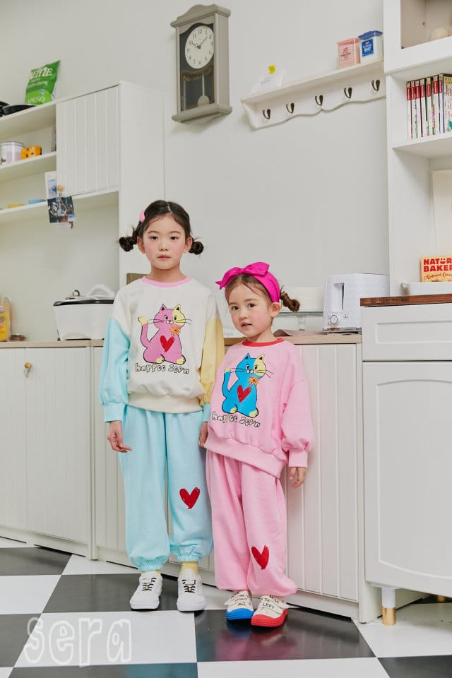 Sera - Korean Children Fashion - #kidzfashiontrend - Kitty Sweatshirt - 3