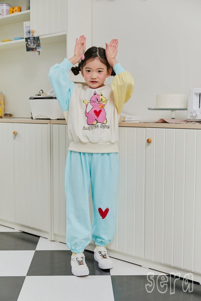 Sera - Korean Children Fashion - #littlefashionista - Kitty Sweatshirt - 5