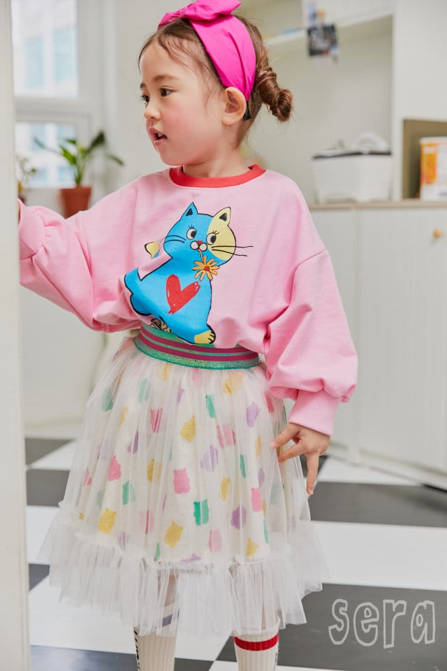 Sera - Korean Children Fashion - #minifashionista - Kitty Sweatshirt - 7