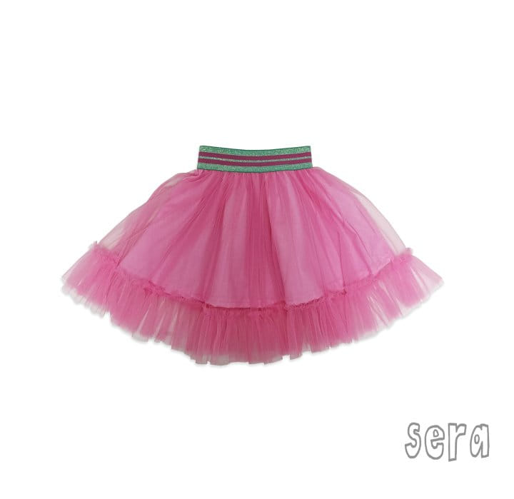 Sera - Korean Children Fashion - #prettylittlegirls - Sailor Pink Sha Skirt - 10