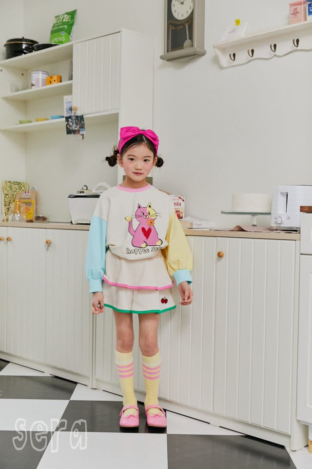 Sera - Korean Children Fashion - #toddlerclothing - Kitty Sweatshirt - 10
