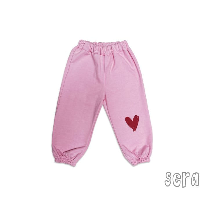 Sera - Korean Children Fashion - #toddlerclothing - Heart Pants - 9
