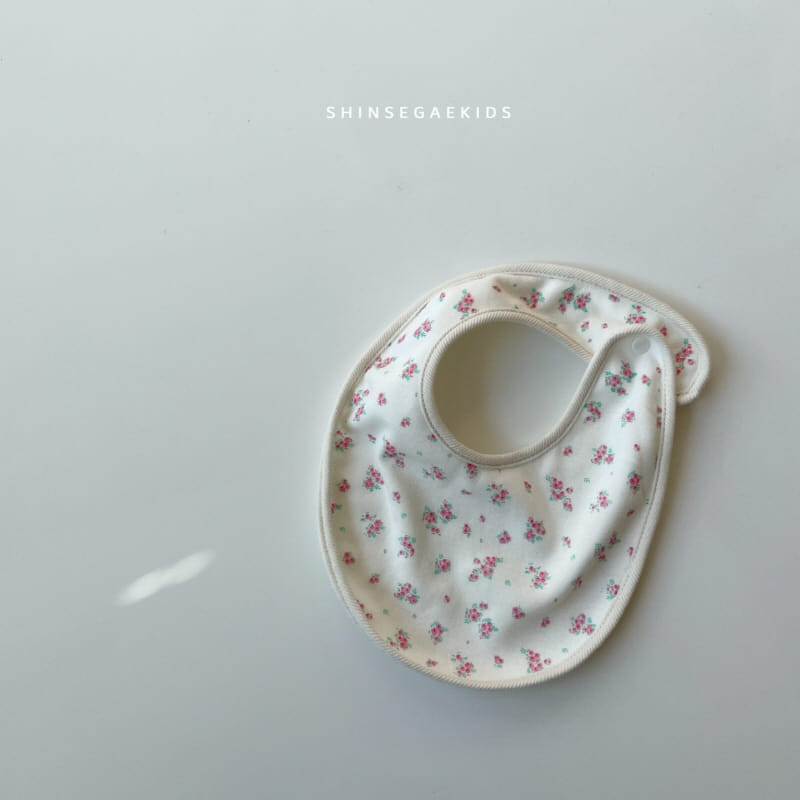 Shinseage Kids - Korean Baby Fashion - #onlinebabyshop - Small Flower Bib - 4
