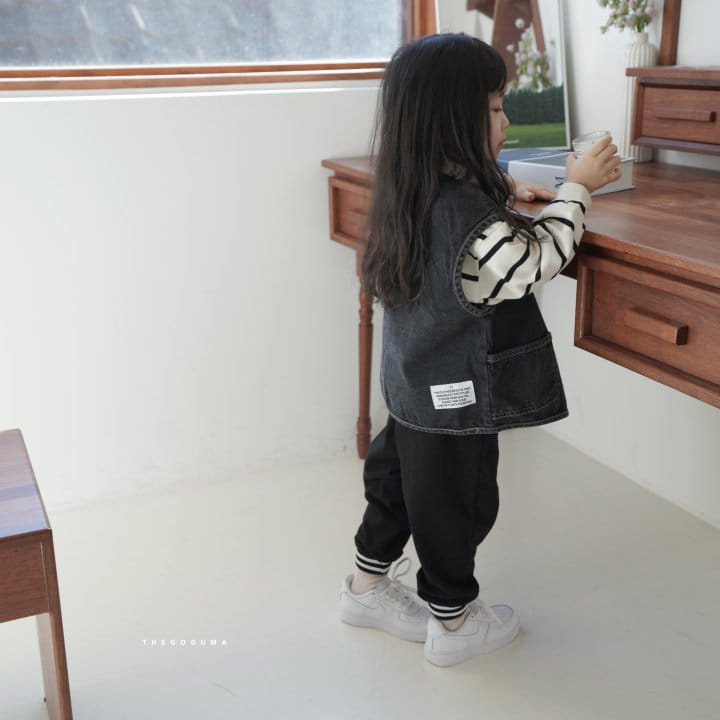 Shinseage Kids - Korean Children Fashion - #Kfashion4kids - Denim Vest - 7