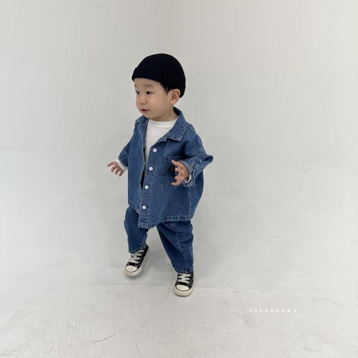 Shinseage Kids - Korean Children Fashion - #childofig - Denim Shirt - 4