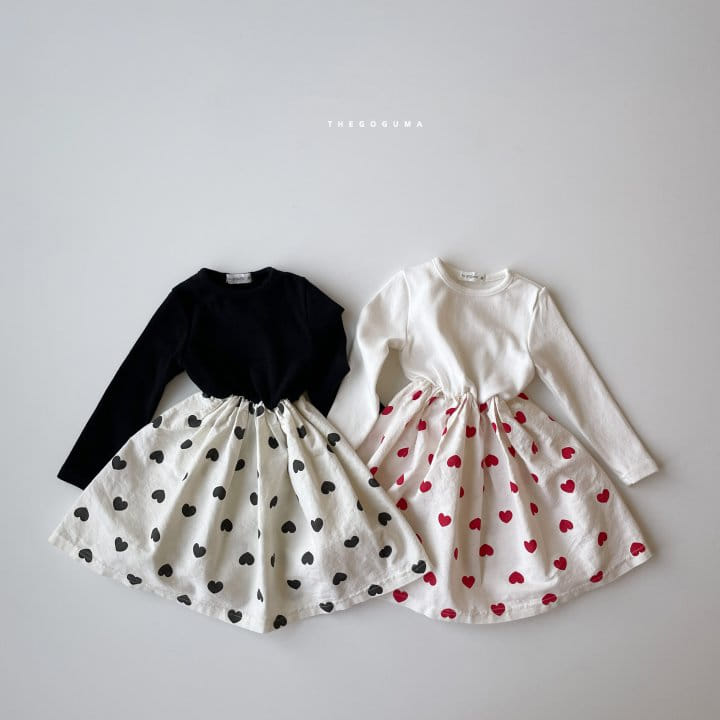Shinseage Kids - Korean Children Fashion - #designkidswear - Heart One-piece Scarf Set - 2