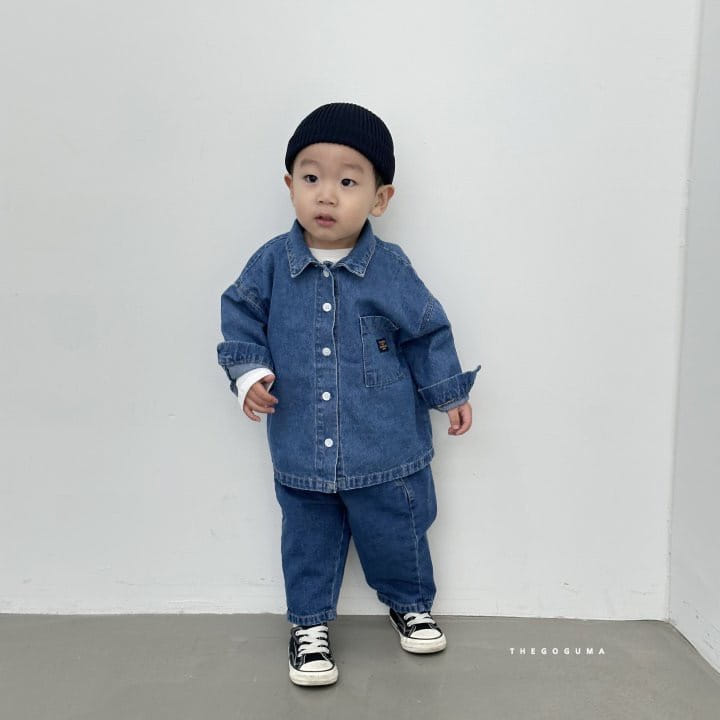 Shinseage Kids - Korean Children Fashion - #discoveringself - Denim Shirt - 6