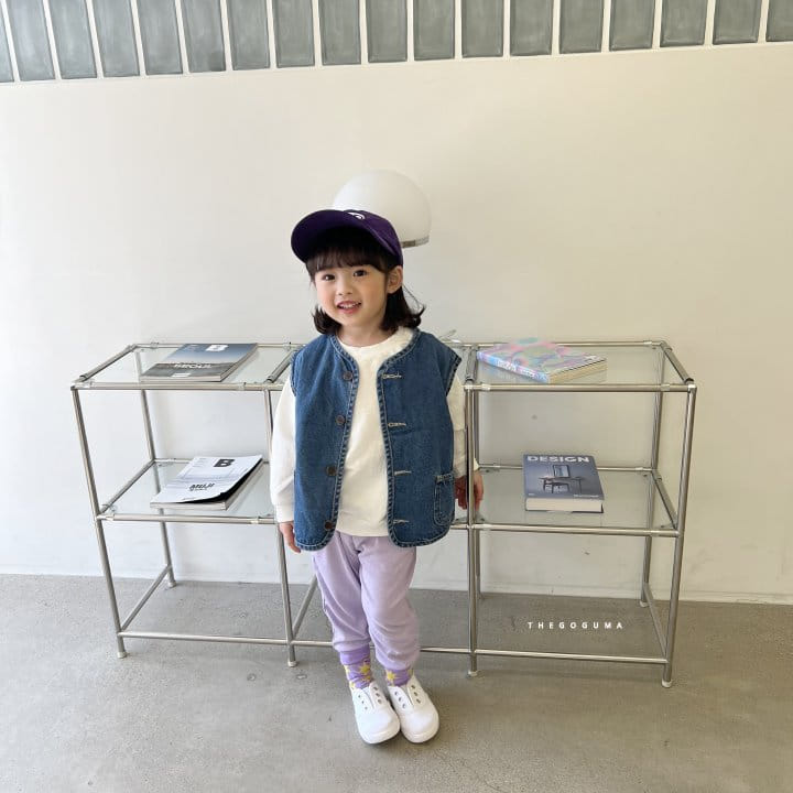 Shinseage Kids - Korean Children Fashion - #kidsstore - Denim Vest - 5
