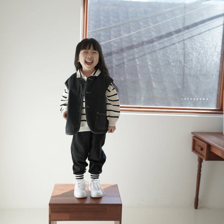 Shinseage Kids - Korean Children Fashion - #kidzfashiontrend - Denim Vest - 6
