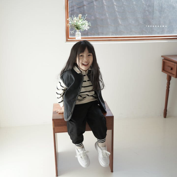 Shinseage Kids - Korean Children Fashion - #littlefashionista - Denim Vest - 8