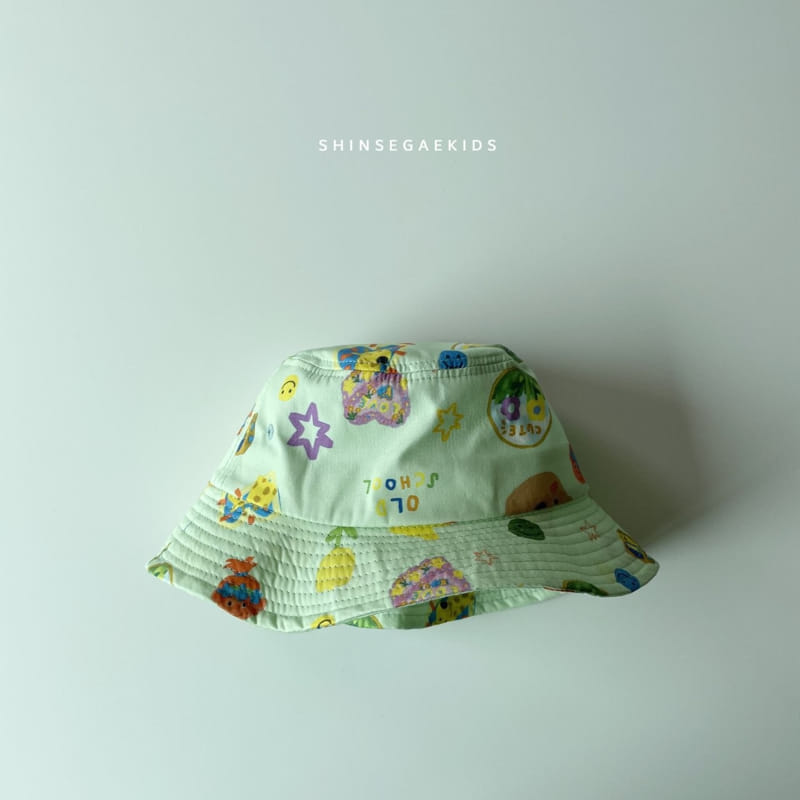 Shinseage Kids - Korean Children Fashion - #todddlerfashion - Bear Paint Bucket Hat - 3