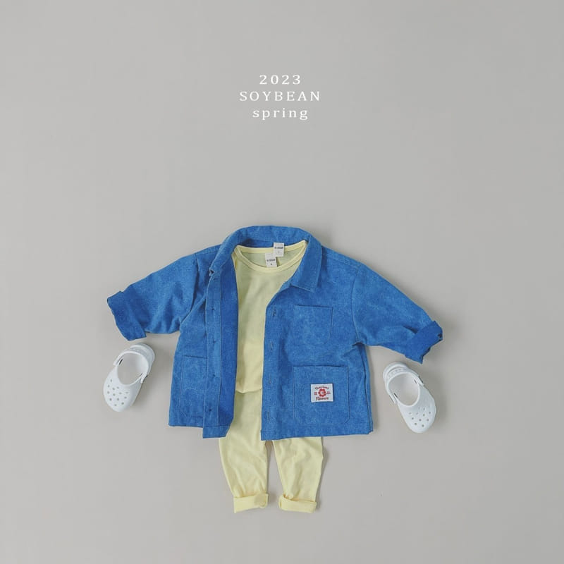 Soybean - Korean Children Fashion - #kidzfashiontrend - Flwoer Bear Spring Field Jacket - 4