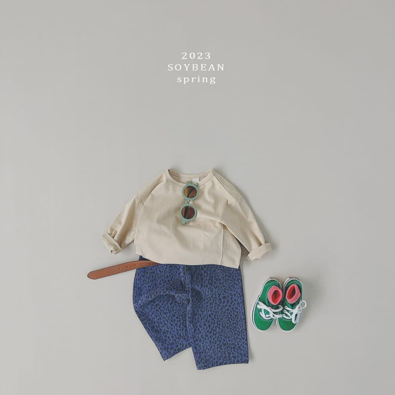 Soybean - Korean Children Fashion - #childofig - Leopard Baggy Pants - 5