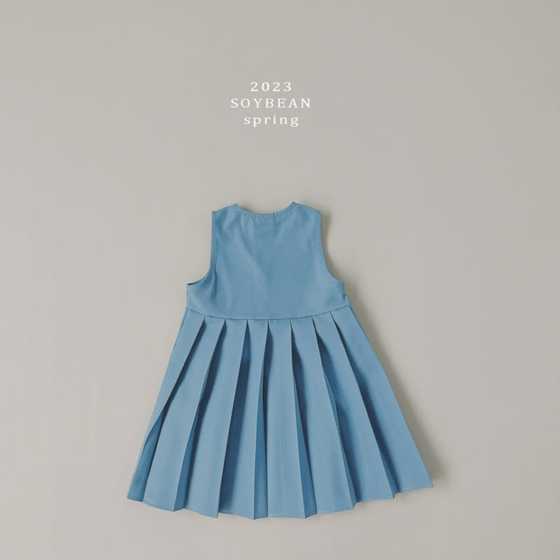 Soybean - Korean Children Fashion - #childofig - School Wrinkle One-piece - 8