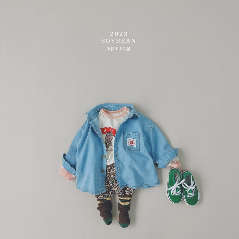 Soybean - Korean Children Fashion - #stylishchildhood - Everywhere Denim Shirt - 4