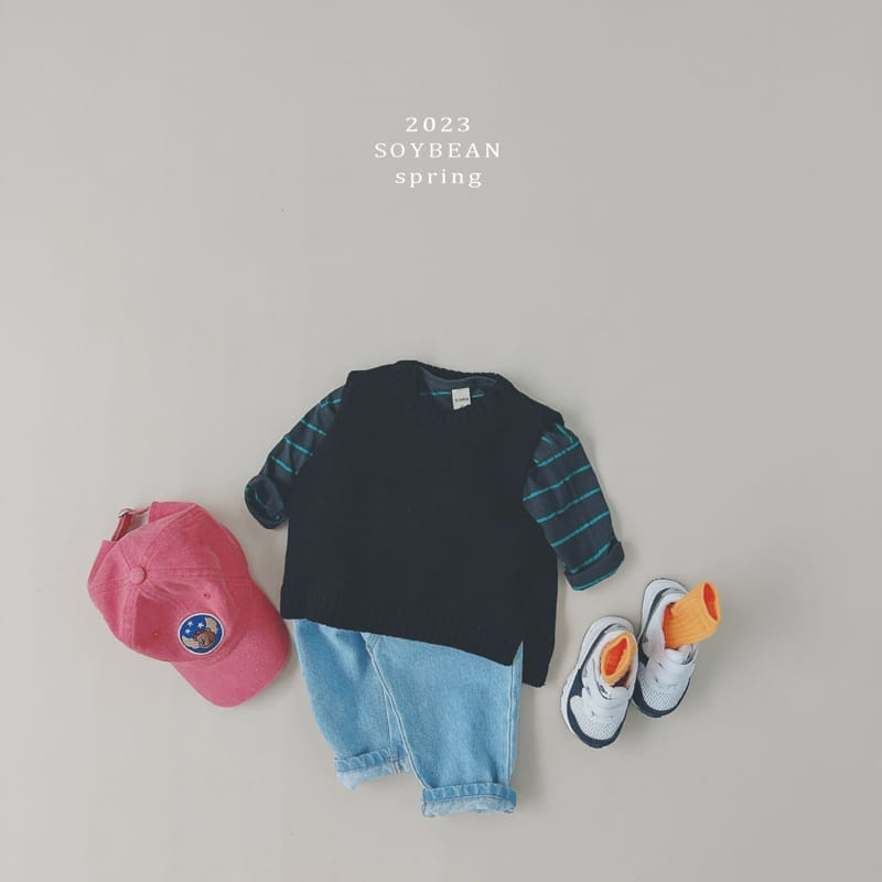 Soybean - Korean Children Fashion - #childrensboutique - Minimal Vest - 2