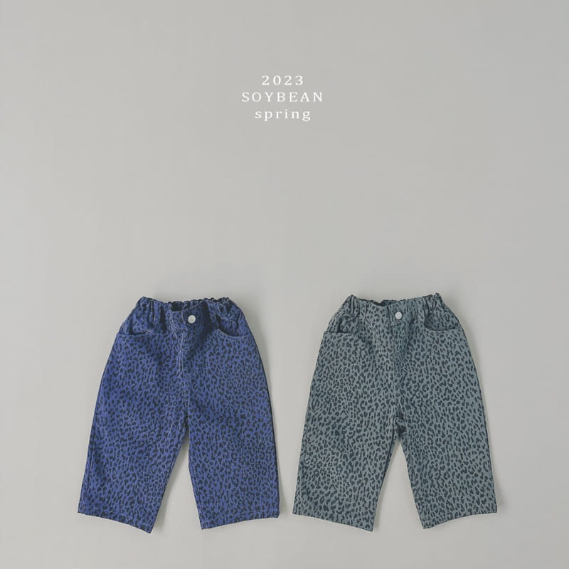 Soybean - Korean Children Fashion - #designkidswear - Leopard Baggy Pants - 7