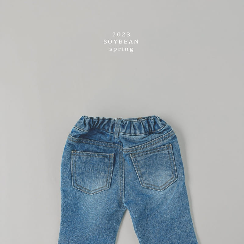 Soybean - Korean Children Fashion - #designkidswear - Vcat Wahing Bootscut Pants - 9