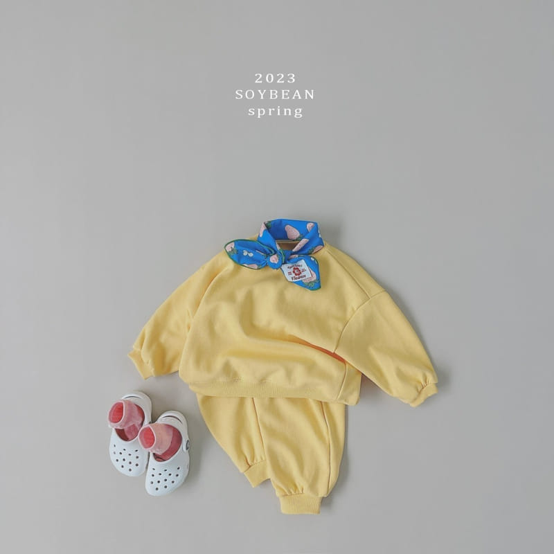 Soybean - Korean Children Fashion - #designkidswear - Spring Rolly Pop Top Bottom Set - 3
