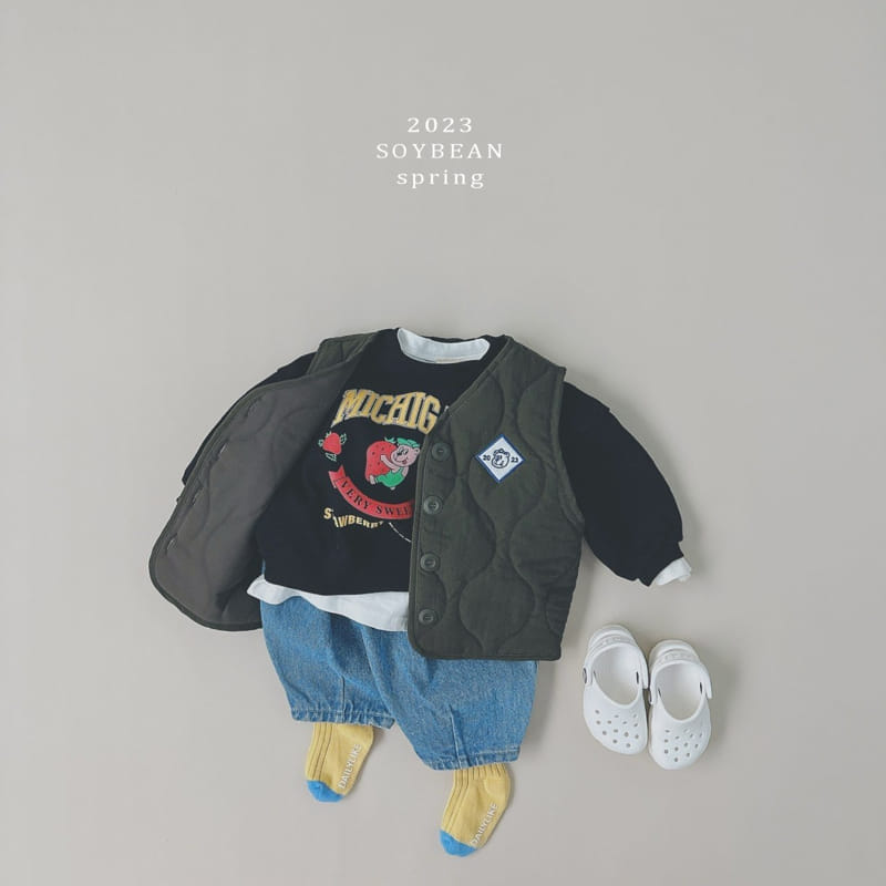 Soybean - Korean Children Fashion - #designkidswear - Dart Pot Jeans - 2