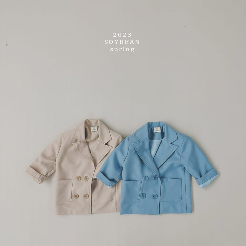 Soybean - Korean Children Fashion - #discoveringself - School Double Jacket - 10