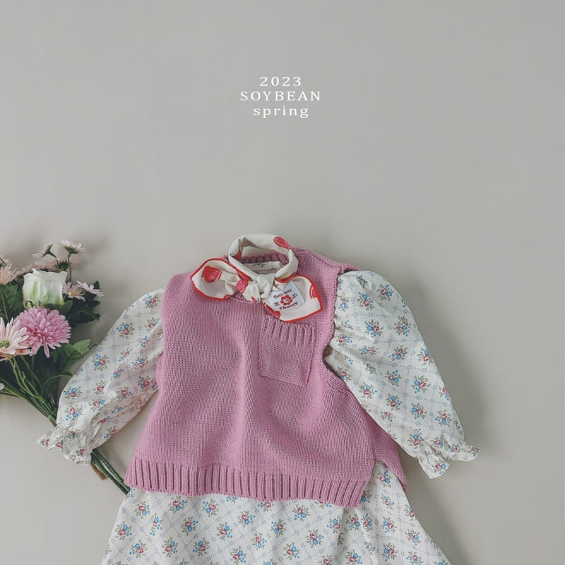 Soybean - Korean Children Fashion - #designkidswear - Minimal Vest - 4