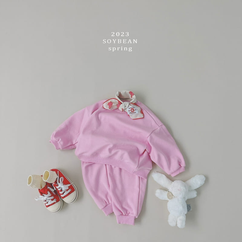 Soybean - Korean Children Fashion - #designkidswear - Spring Rolly Pop Top Bottom Set - 4