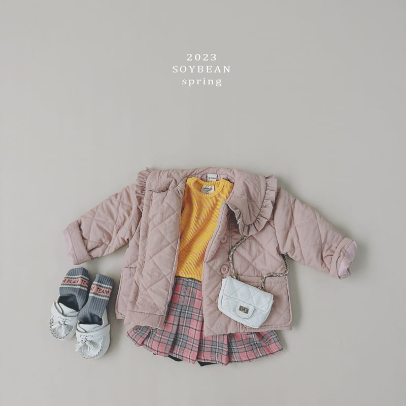Soybean - Korean Children Fashion - #kidsshorts - Spring Day Frill Jacket