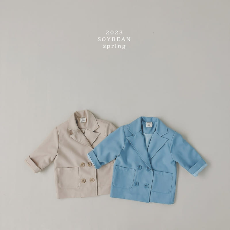 Soybean - Korean Children Fashion - #kidsshorts - School Double Jacket - 12