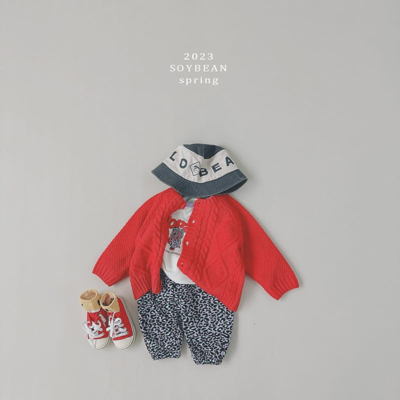 Soybean - Korean Children Fashion - #kidsstore - French Knit Cardigan - 6