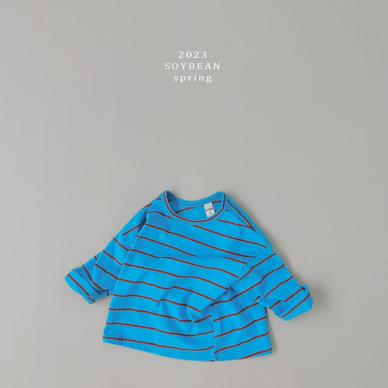 Soybean - Korean Children Fashion - #kidsstore - Stripes Loose Tee - 7