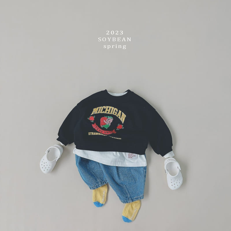 Soybean - Korean Children Fashion - #kidsstore - Dart Pot Jeans - 6