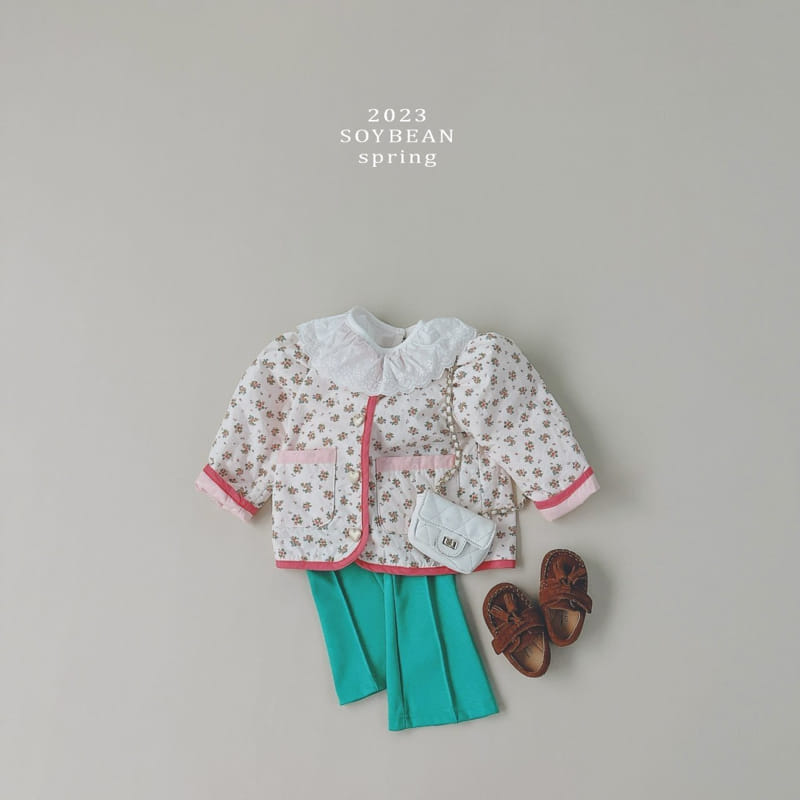 Soybean - Korean Children Fashion - #kidsstore - Bbong Pintuck Pants - 4