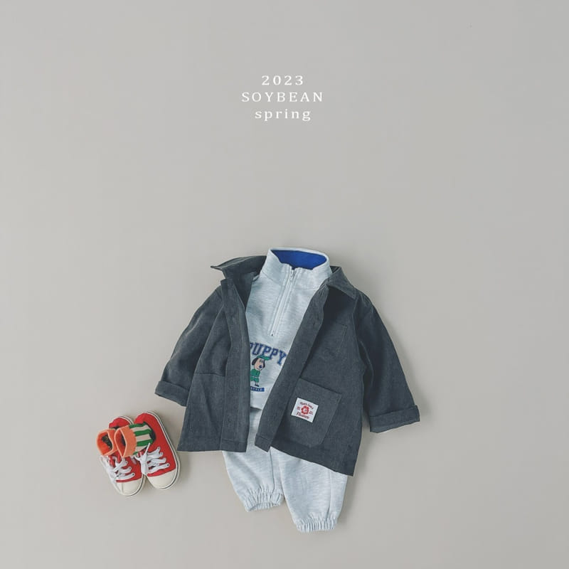 Soybean - Korean Children Fashion - #littlefashionista - Flwoer Bear Spring Field Jacket - 5