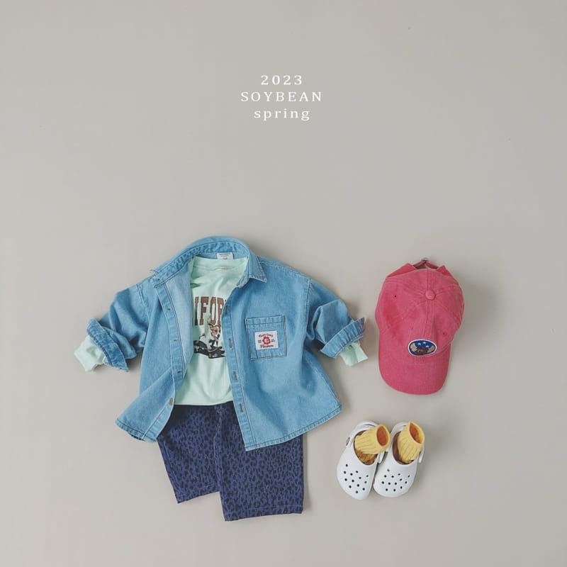 Soybean - Korean Children Fashion - #toddlerclothing - Leopard Baggy Pants - 3
