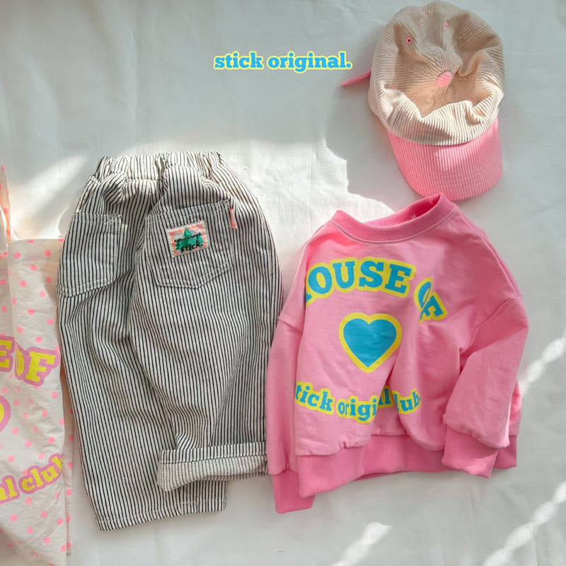 Stick - Korean Children Fashion - #kidzfashiontrend - House Sweatshirt with Mom - 4