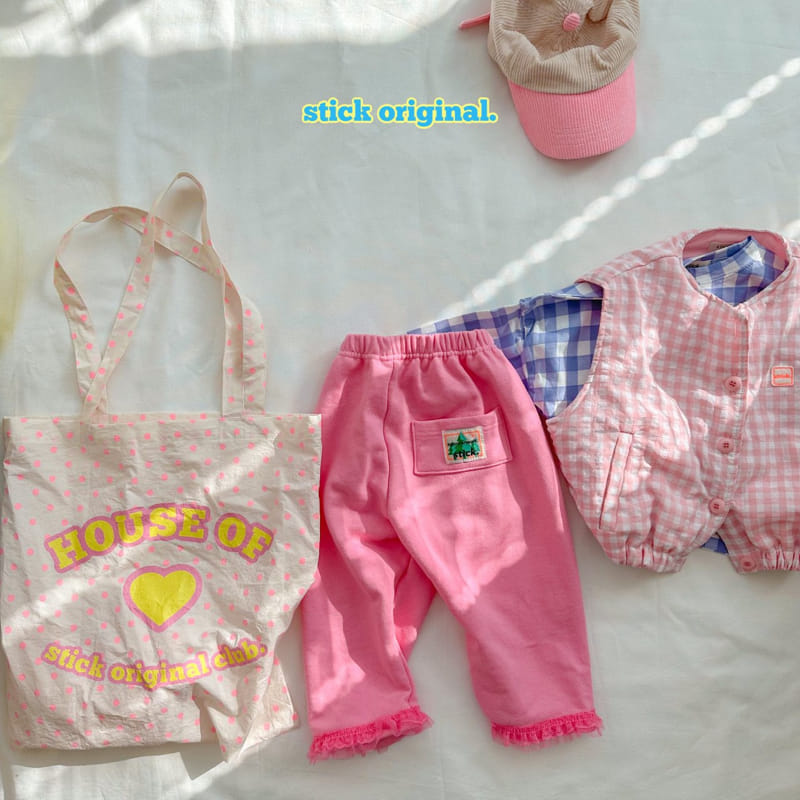 Stick - Korean Children Fashion - #stylishchildhood - Dot Eco Bag - 4