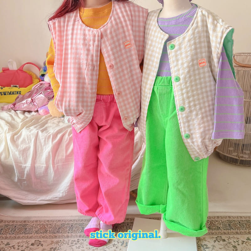 Stick - Korean Children Fashion - #childofig - Pine Apple Pants