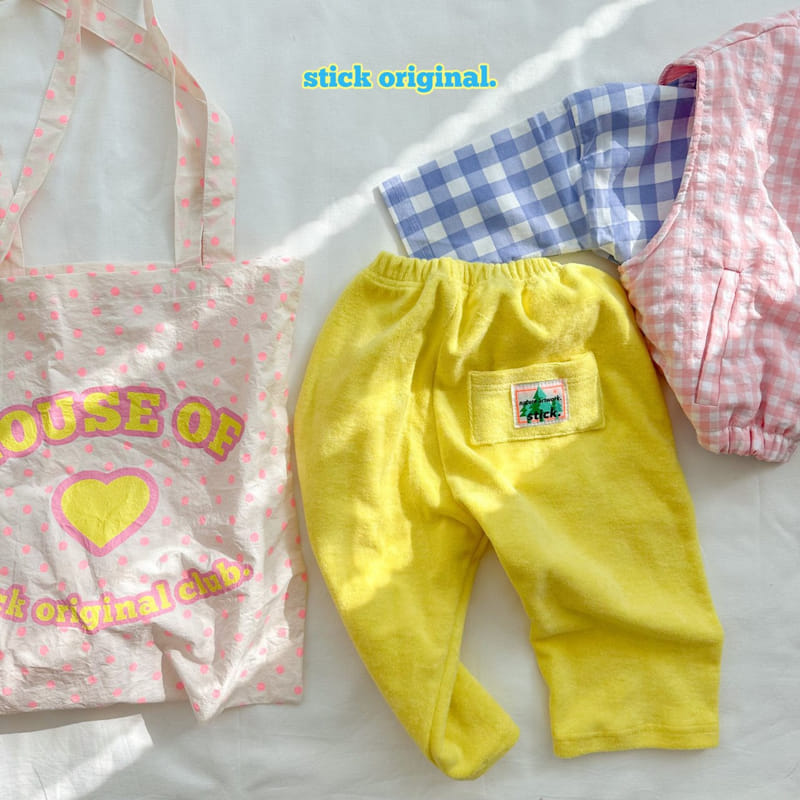 Stick - Korean Children Fashion - #childrensboutique - Check Box Tee with Mom - 10