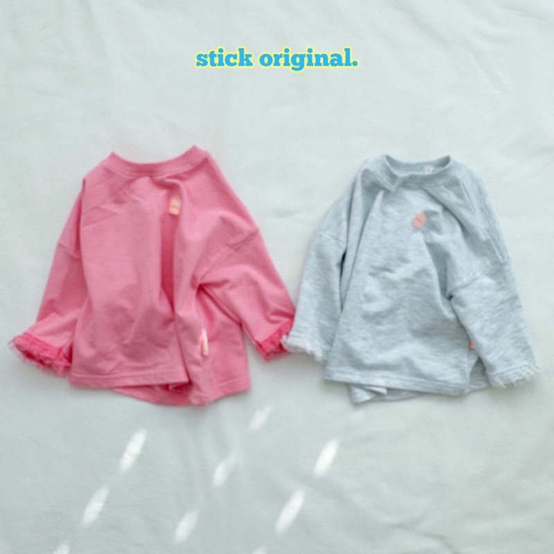 Stick - Korean Children Fashion - #childofig - Lace Tee - 4
