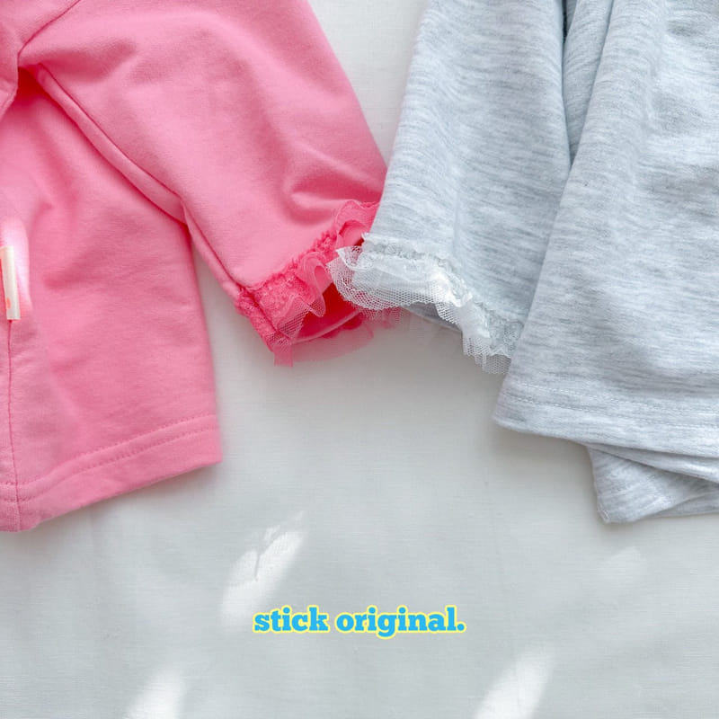 Stick - Korean Children Fashion - #designkidswear - Lace Tee - 5
