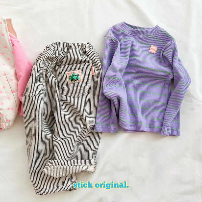 Stick - Korean Children Fashion - #kidsshorts - Hicori Jeans with Mom - 6