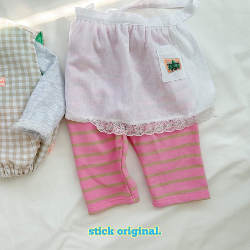 Stick - Korean Children Fashion - #kidsshorts - Apron - 5