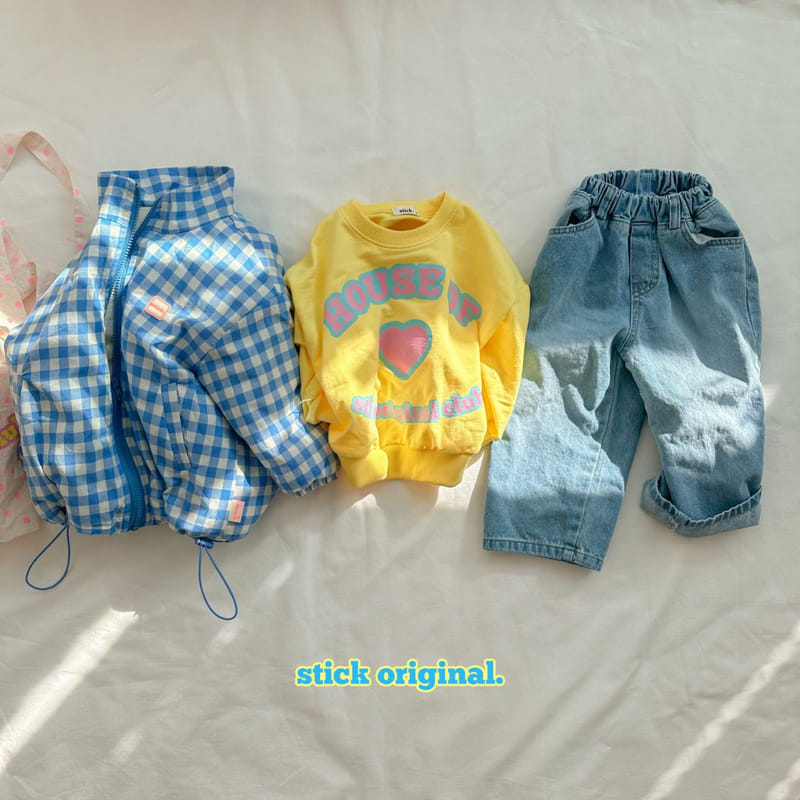 Stick - Korean Children Fashion - #kidsstore - Oahu Jeans with Mom - 8