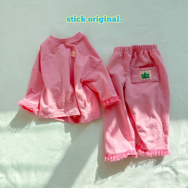 Stick - Korean Children Fashion - #kidsstore - Lace Tee - 9
