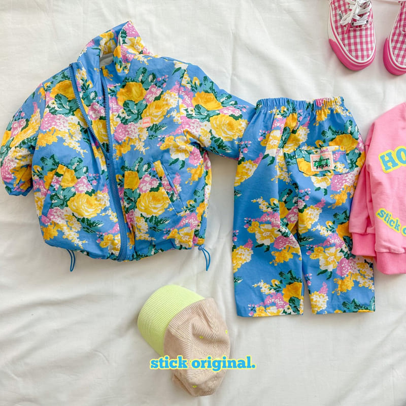 Stick - Korean Children Fashion - #kidsshorts - Gardening Pants with Mom - 4