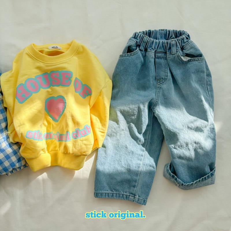 Stick - Korean Children Fashion - #kidzfashiontrend - House Sweatshirt with Mom - 3