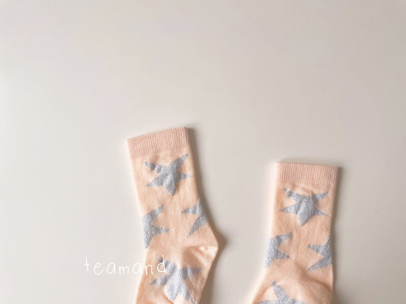 Teamand - Korean Children Fashion - #discoveringself - Hoshi Knee Socks  - 6