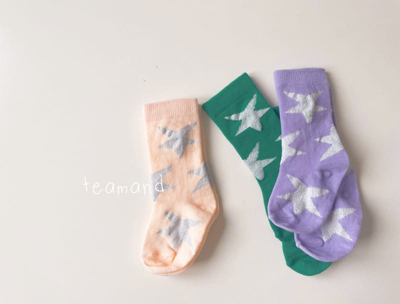 Teamand - Korean Children Fashion - #fashionkids - Hoshi Knee Socks  - 7